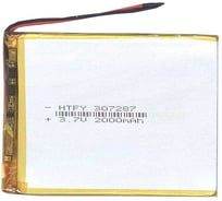 Аккумулятор Li-Pol (батарея) Amperin 3*72*87мм 2pin 3.7V/2000mAh 17268