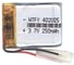 Аккумулятор Li-Pol (батарея) Amperin 4*20*25мм 2pin 3.7V/250mAh 17290 1