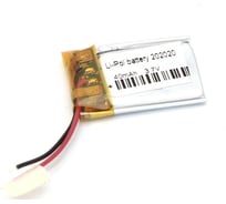 Аккумулятор Li-Pol (батарея) Amperin 2*20*20мм 2pin 3.7V/40mAh 79594