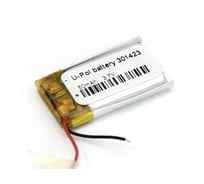 Аккумулятор Li-Pol (батарея) Amperin 3*14*23мм 2pin 3.7V/60mAh 79604