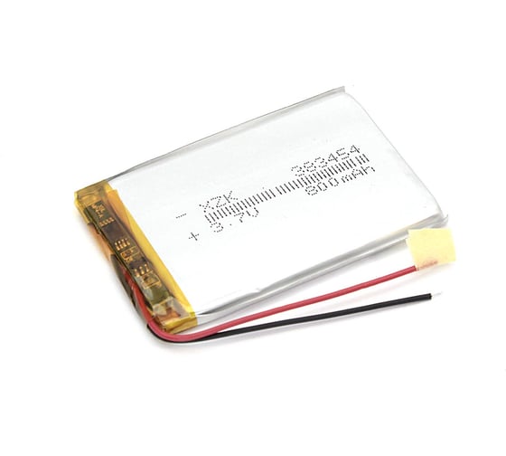 Аккумулятор Li-Pol (батарея) Amperin 3.8*34*54мм 2pin 3.7V/800mAh 79617 1