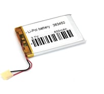 Аккумулятор Li-Pol (батарея) Amperin 3.8*34*50мм 2pin 3.7V/800mAh 79616