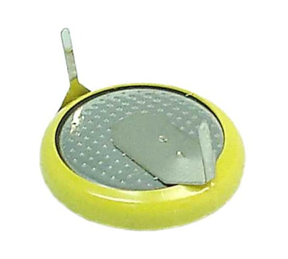 Батарейка CMOS Amperin CR1220 под пайку с загнутыми контактами с разных сторон 56974 1