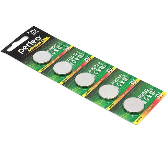 Батарейка CMOS Amperin CR2032 5 шт. 82461 1