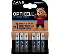 Батарейки OPTICELL Turbo Max AAA 6 шт 6053006