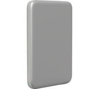 Аккумулятор внешний беспроводной MAGSSORY Core 5 К с магнитами совместимый с MagSafe Silver PBN003t