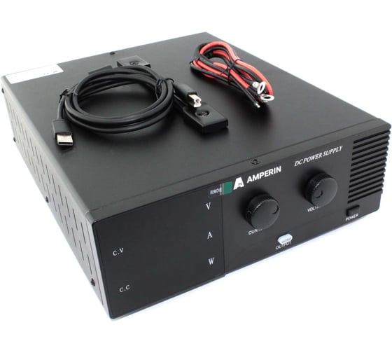 Лабораторный блок питания Amperin AI-W20010RS 200V, 10A 0110589 1
