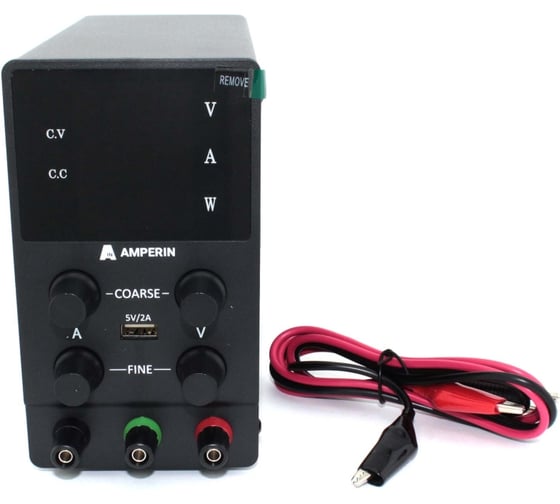 Лабораторный блок питания Amperin AI-W1203 120V, 3A 0110576 1