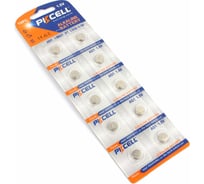 Щелочной/алкалиновый элемент питания PKCELL тип - LR60AG1 10 шт в блистере AG1-10B