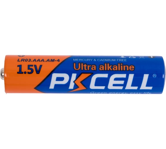 Щелочной/алкалиновый элемент питания PKCELL тип - AAA 24 шт в блистере LR03-24B
