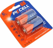 Щелочной/алкалиновый элемент питания PKCELL тип - CLR14 2 шт в блистере LR14-2B
