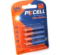 Щелочной/алкалиновый элемент питания PKCELL тип - AAA 8 шт в блистере LR03-8B