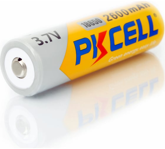 Литий-ионный аккумулятор PKCELL тип - 18650 1 шт в блистере, без защиты 18650 2600-1B