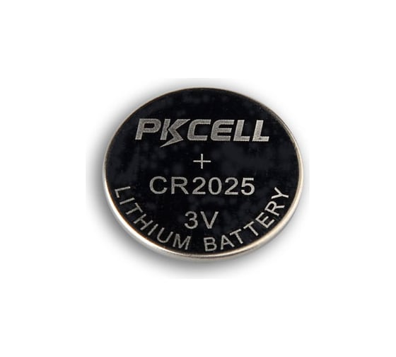 Литиевый элемент питания PKCELL тип - CR2025 5 шт в блистере CR2025-5B