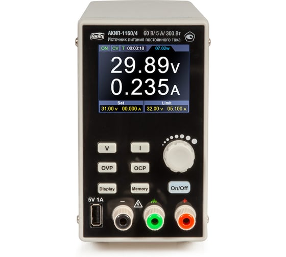 Источник питания АКИП АКИП-1160/2Т 1