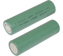 Аккумуляторная батарейка RUICHI 18650 3.7v 2900mah (18x65mm) 131373