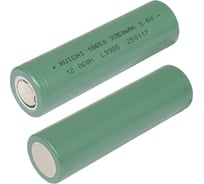 Аккумулятор RUICHI 18650 3.7v 3350mah (18x65mm) 127228