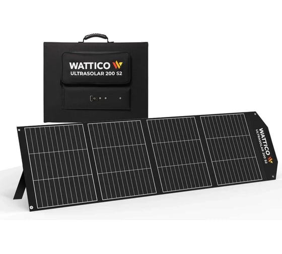 Портативная солнечная панель WATTICO ULTRASOLAR 200 S2 200 Вт us200_s2