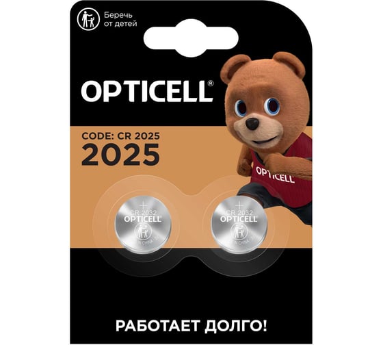 Батарейки 2025 OPTICELL Specialty 2шт 6060004 1