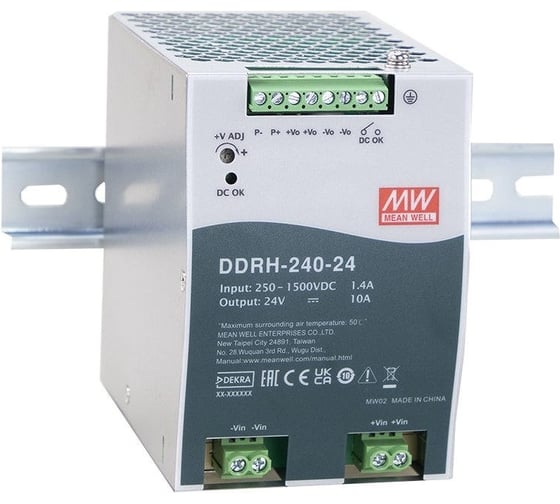 Преобразователь Mean Well DC-DC DDRH-240-12 Т03745255 1