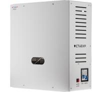 Стабилизатор напряжения Промсвязь 8000 Вт 220в СТАБУР релейный однофазный STBSNR8000N