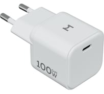 Компактное сетевое зарядное устройство MAGSSORY Nano Boost 100W GaN, с функцией быстрой зарядки, белый ACH007W