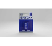 Батарейки SAYDO алкалиновые « Medium» размер 9V, блистер 1 шт. SSP103