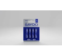 Батарейки SAYDO алкалиновые « Medium» размер АA, блистер 4 шт. SME102