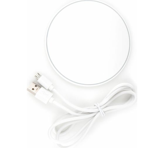 Беспроводной адаптер питания Cablexpert QI 10Wt, 7,5Wt, 5Wt, белый MP3A-PC-31