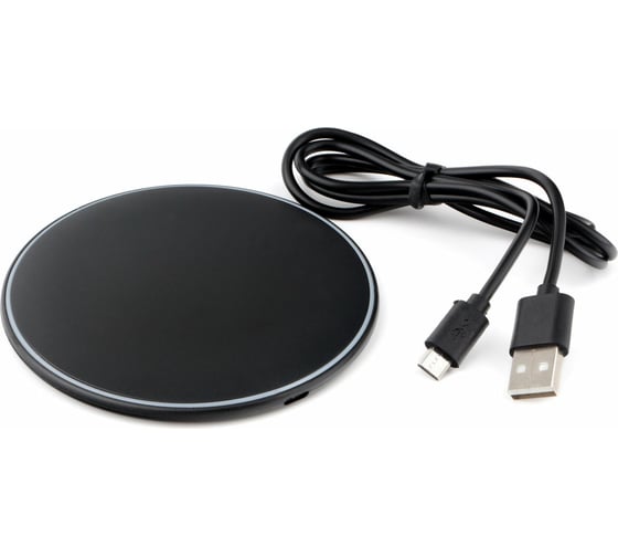Беспроводной адаптер питания Cablexpert QI 10Wt, 7,5Wt, 5Wt, черный MP3A-PC-32