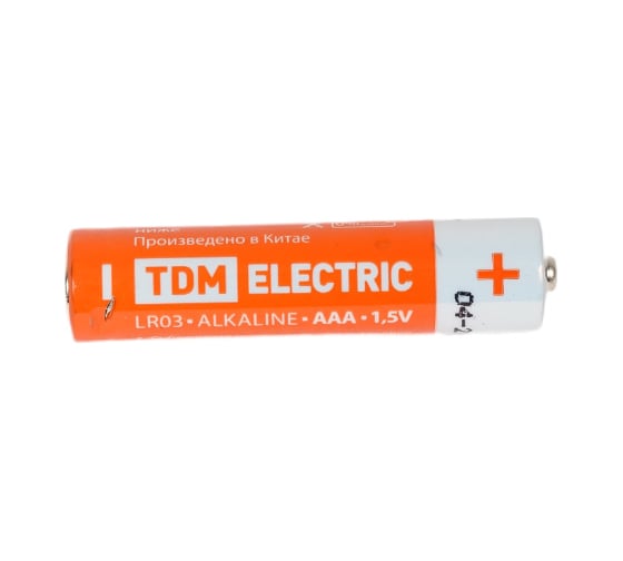 Элемент питания TDM LR03 AAA Alkaline 1,5V SR-4 SQ1702-0032
