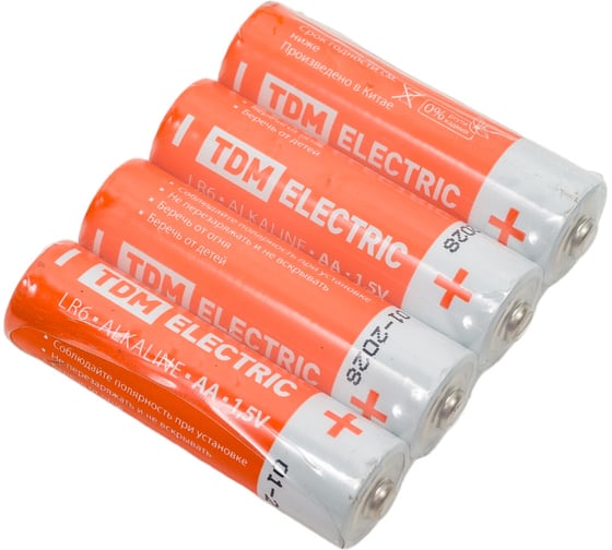 Элемент питания TDM LR6 AA Alkaline 1,5V SR-4 SQ1702-0034