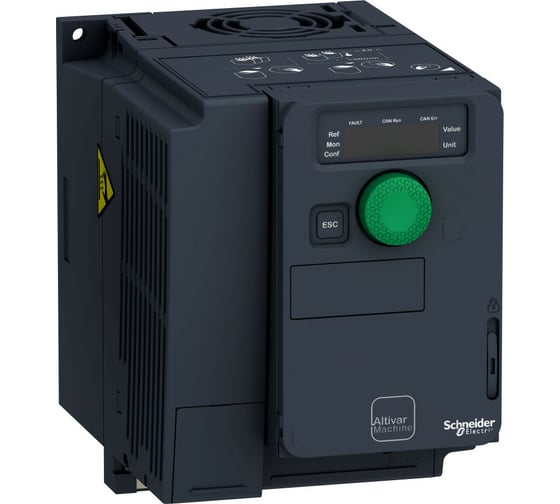 Преобразователь частоты Systeme Electric ATV320 компактное исполнение 1.5кВт 500В 3ф SE ATV320U15N4C