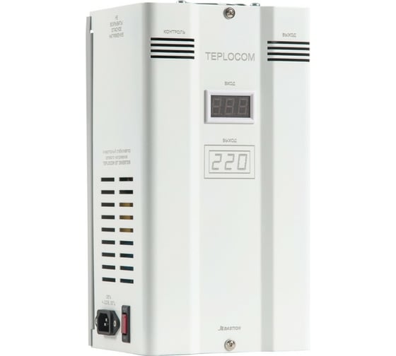 Фазоинверторный стабилизатор для бытовой техники TEPLOCOM ST-1000 Invertor 688