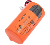 Литиевая высокотовая батарейка FANSO ER26500M-LD/EHR-02 8 шт для датчиков, счетчиков, GPS и IOT, тип С, спиральная с проводами и коннектором JST EHR-02, Li-SOCl2 6799596