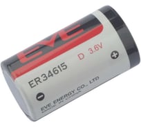 Литиевая батарейка Energy ER34615/S тип D для автомобилей, счетчиков и датчиков, Li-SOCl2 EVE 1185013