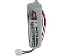 Литиевая батарейка FANSO ER14505H-LD/-EHR-02 с проводами разъемом EHR-02, тип АА, бобинной конструкции для приборов учёта и устройств IoT, Li-SOCl2 (4 шт) 7054463