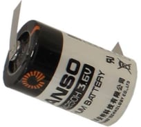 Литиевая батарейка FANSO ER14250H/T 8 шт цилиндрическая для приборов, счетчиков, автомобилей и GPS, тип 1/2AA c радиальными выводами, Li-SOCl2 6799655