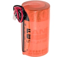 Литиевая высокотоковая батарейка FANSO ER34615M-LD 4 шт для приборов, счетчиков, автомобилей и GPS, тип D с проводами, Li-SOCl2 6799638
