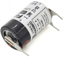 Литиевая батарейка FANSO ER14250H/3PF 4 шт цилиндрическая для приборов, счетчиков, автомобилей и GPS, тип 1/2AA c тремя выводами под пайку, Li-SOCl2 6799645