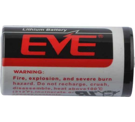 Литиевая батарейка EVE Energy ER26500/S тип C для автомобилей, счетчиков и датчиков, Li-SOCl2 1262702 1