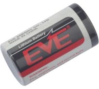 Литиевая батарейка EVE Energy ER34615C/S тип D для автомобилей, счетчиков и датчиков, Li-SOCl2 5586168