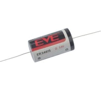 Литиевая батарейка EVE Energy ER34615/P тип D для автомобилей, счетчиков и датчиков, с аксиальными выводами, Li-SOCl2 2299558