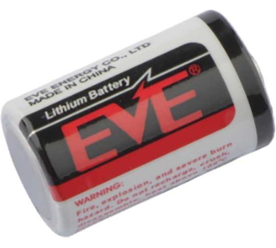 Литиевая батарейка EVE Energy ER14250/S тип 1/2AA для автомобилей, счетчиков и датчиков, Li-SOCl2, 4 штуки 7054490 1