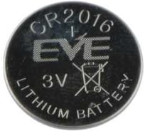 Литиевая диоксид-марганцевая батарейка EVE CR2016 (таблетка) напряжением 3.0 В типоразмера 2016, 40 шт 6777621
