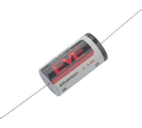 Литиевая батарейка EVE Energy ER26500/P тип C для автомобилей, счетчиков и датчиков, с аксиальными выводами, Li-SOCl2 2299539