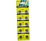 Батарейка для часов Ergolux AG10 BL-10 AG10-BP10, LR54 /LR1130 /189 /389, блистер 10 шт. 14321 1