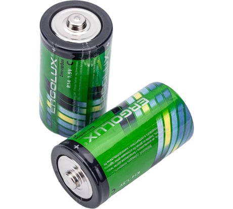 Батарейка Ergolux R14 SR2 R14SR2 1.5В 14335