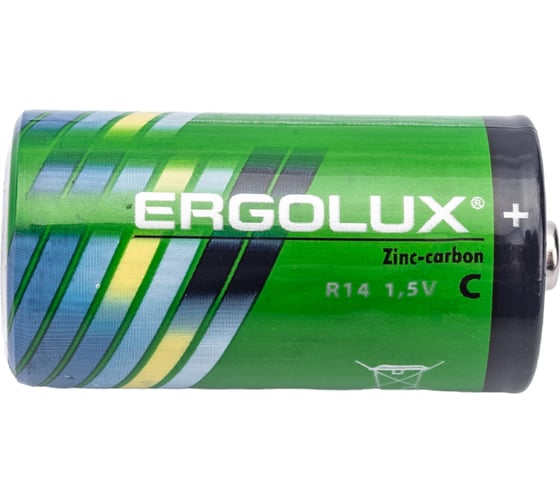 Батарейка Ergolux R14 SR2 R14SR2 1.5В 14335