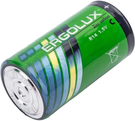 Батарейка Ergolux R14 SR2 R14SR2 1.5В 14335